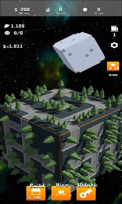 空闲的平坦地球截图