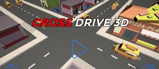 模拟过十字路口3D截图