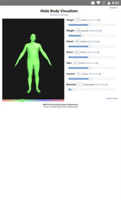 bodyvisualizer模拟器