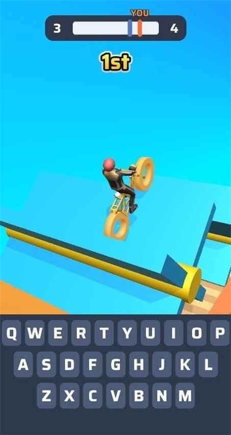 打字赛跑截图