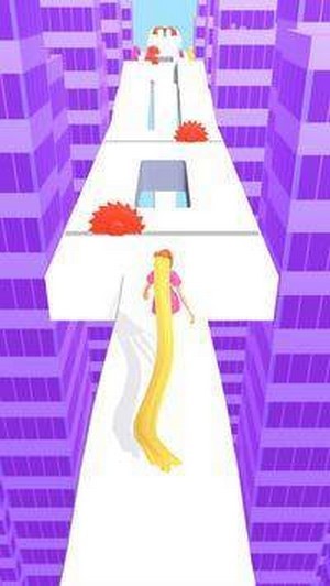 留长发跑挑战截图