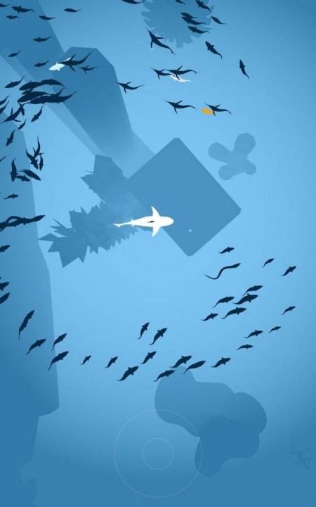浅滩鱼群截图