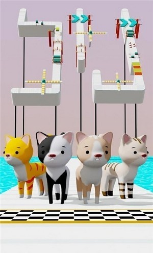 猫咪快跑3D截图