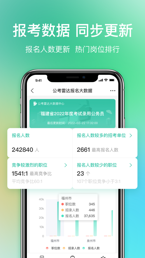 公考雷达手机版截图