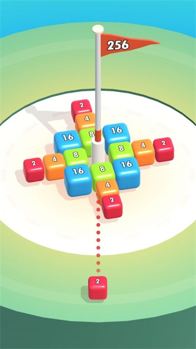 2048旋转方块截图