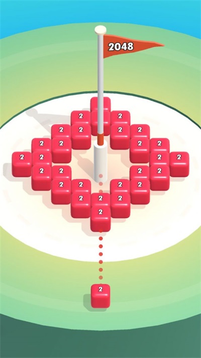2048旋转方块截图