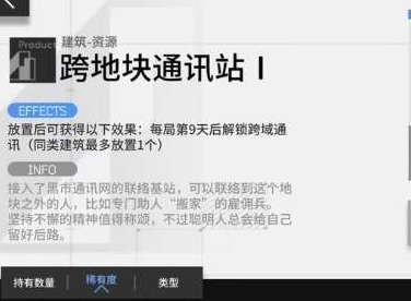 明日方舟跨域通讯容量怎么计算 跨域通讯容量计算方法