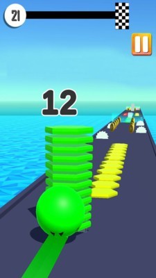 彩色瓷砖道路截图