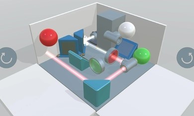 激光立方体截图