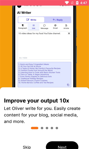 Oliver AI截图