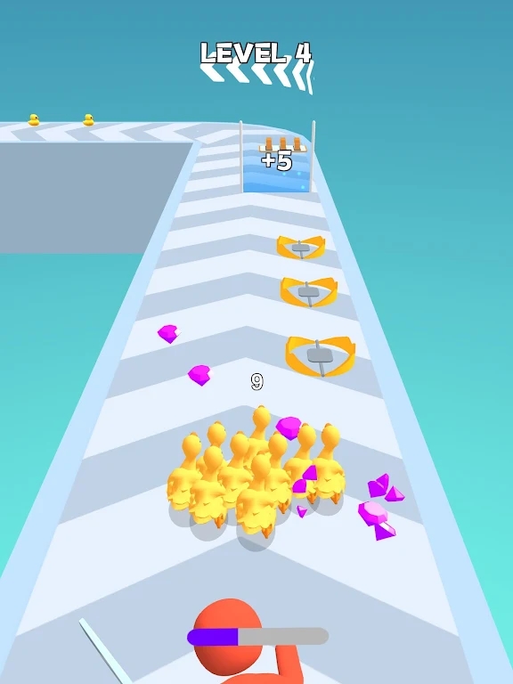 鸭子赛跑3D截图