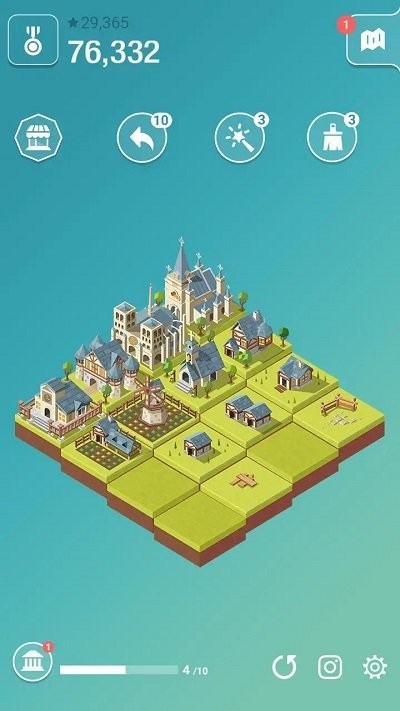 2048城市建设截图
