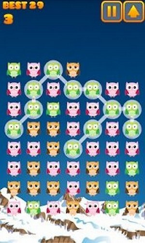 猫头鹰滑动截图