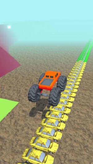 怪兽车轮3D截图