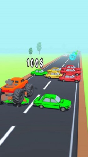 怪兽车轮3D截图