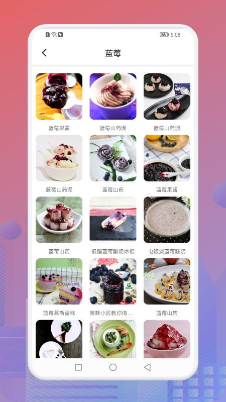 幸福生活的蓝莓餐截图