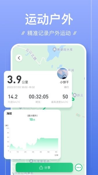 足迹截图