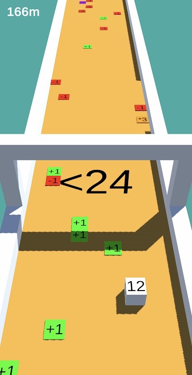 数字立方体旋转截图