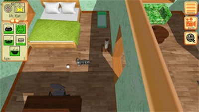 3D可爱口袋猫截图