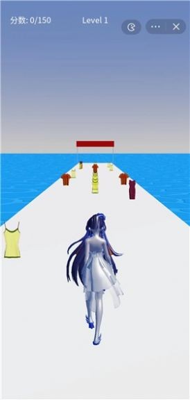 女孩欢乐向前冲截图