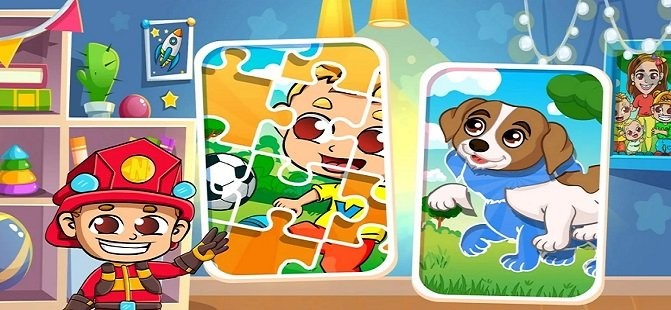 弗拉德和尼基拼图截图