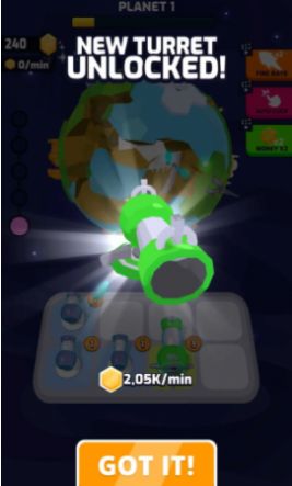 行星轰炸机3D截图