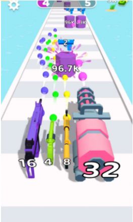 合并火力奔跑截图