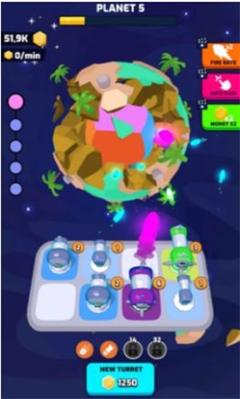 行星轰炸机3D截图