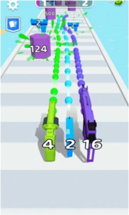 合并火力奔跑截图