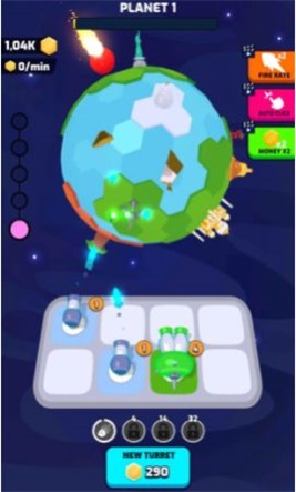 行星轰炸机3D截图