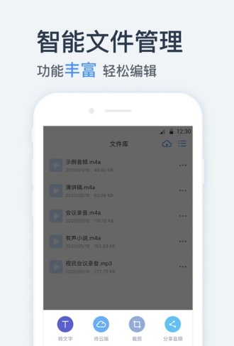 录音转文字翻译君截图