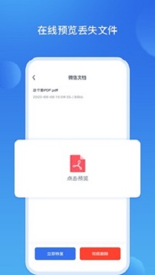 数据恢复王手机免费版截图