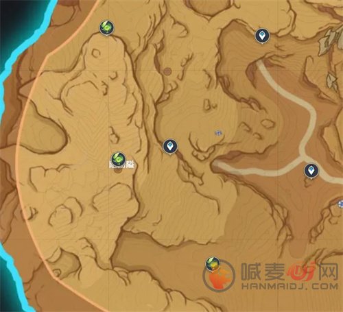 原神3.6版本草神瞳位置大全 荒石苍漠草神瞳位置分布图一览