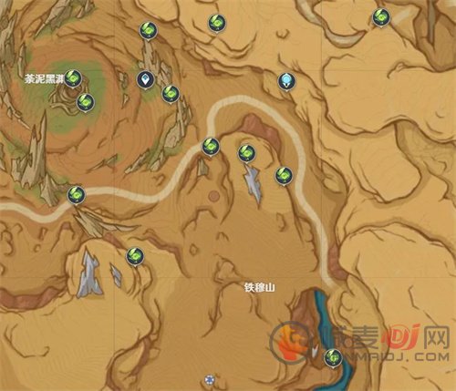 原神3.6版本草神瞳位置大全 荒石苍漠草神瞳位置分布图一览