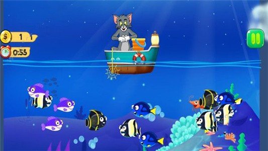 猫和老鼠钓鱼截图