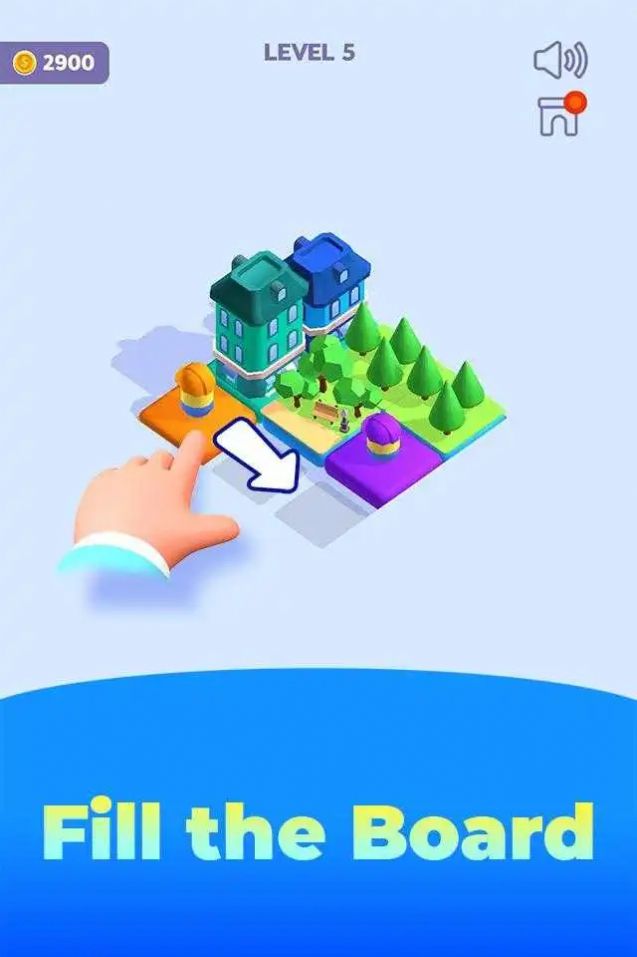袖珍城市瓷砖3D截图