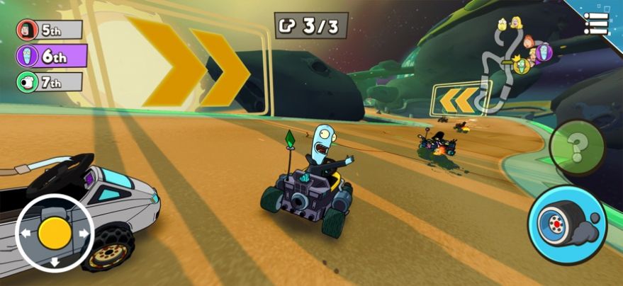 warped kart racers截图