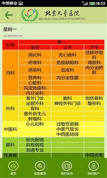 北京儿童医院截图