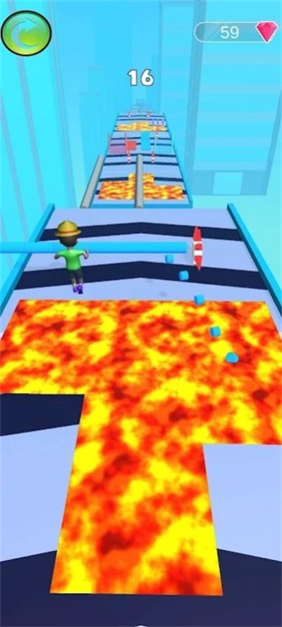 天空惊险跑截图