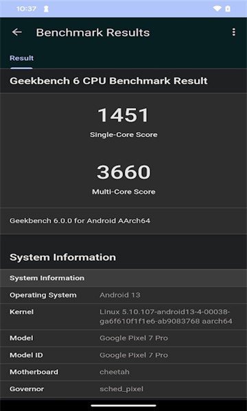 Geekbench6手机版
