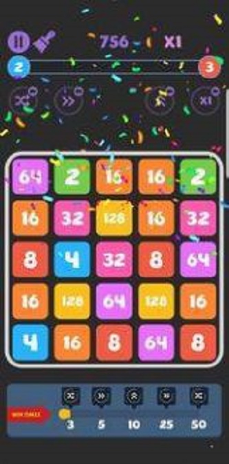 数字连线2048截图