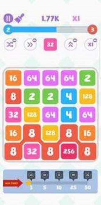 数字连线2048截图