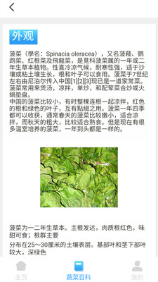 口袋菜农蔬菜百科截图