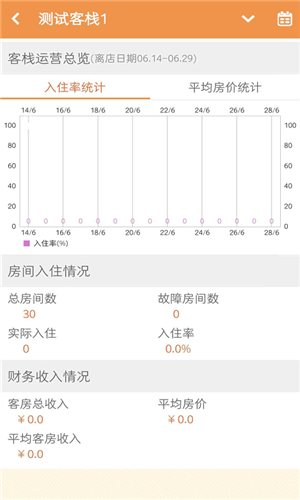 安心住民宿PMS截图