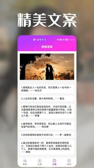 极光壁纸秀免费截图