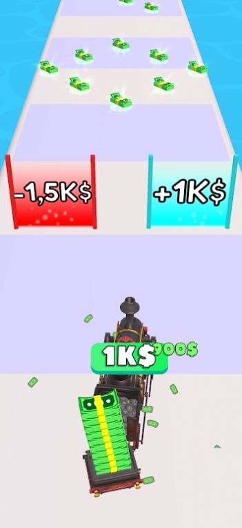 列车运行3D截图