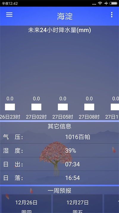 海峰天气截图