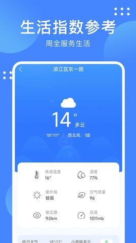 最美天气通截图