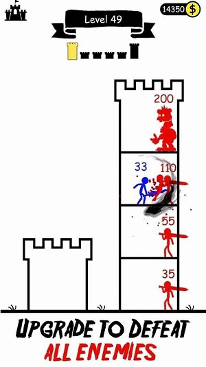 火柴英雄战争塔防截图
