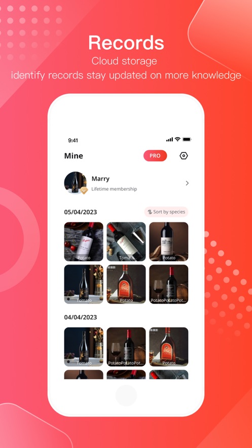 红酒识别截图